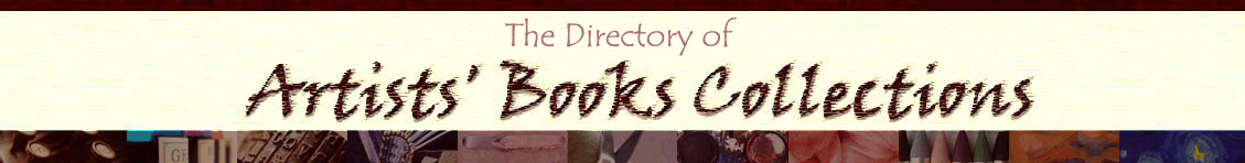 The Directory of Artists' Books Collections